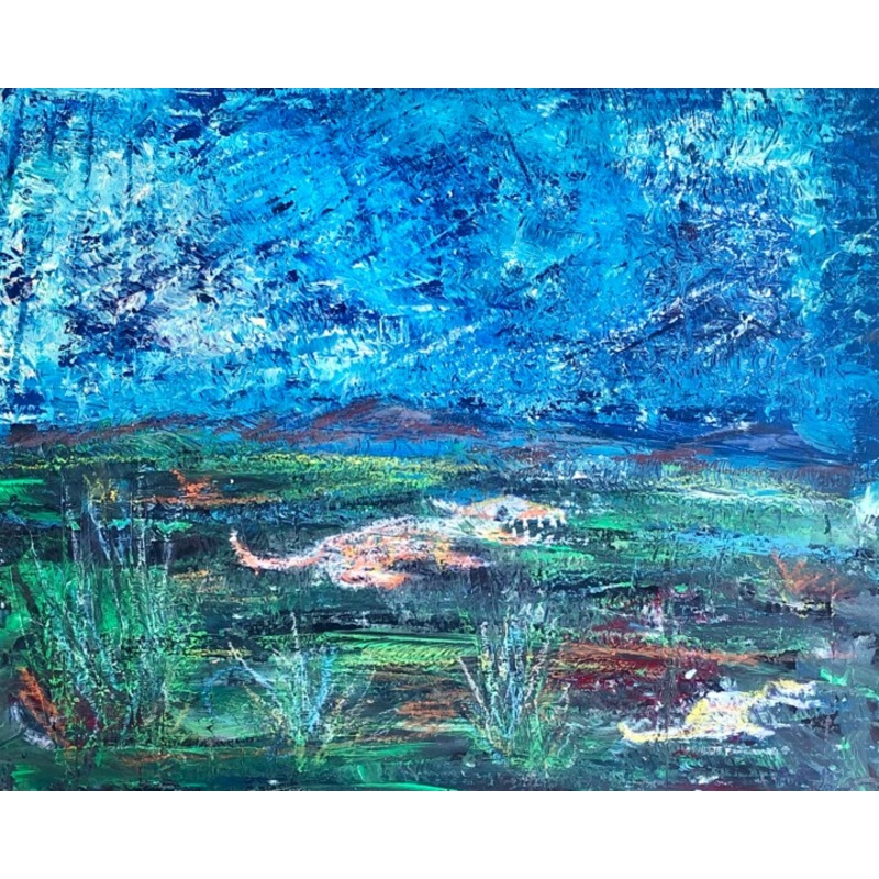 Yeni Arkada Painting by Ahmet cal | ArtMajeur