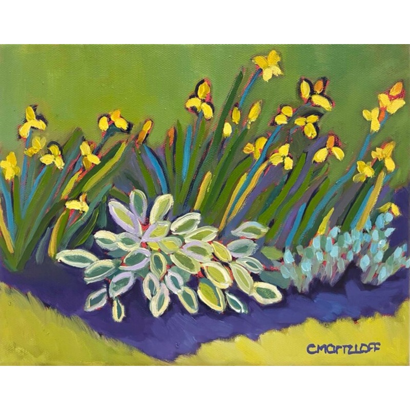Whispers Of Spring Painting by Catherine J. Martzloff | ArtMajeur