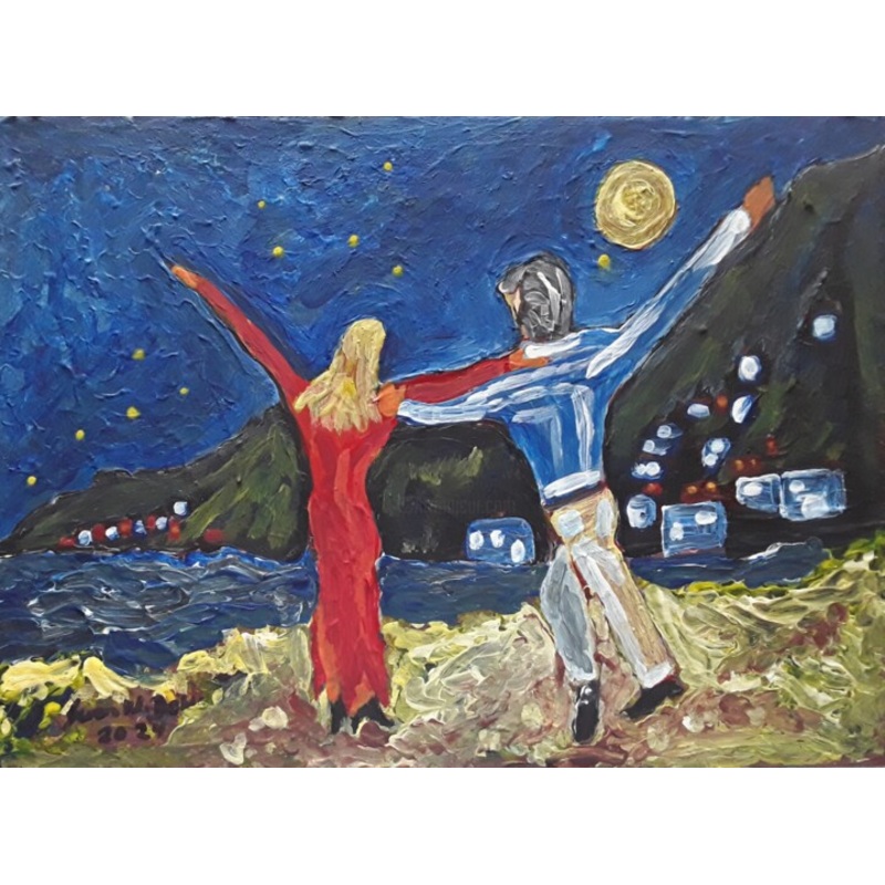 Zorba’s Dance Painting by Sven W. Dahlke | ArtMajeur