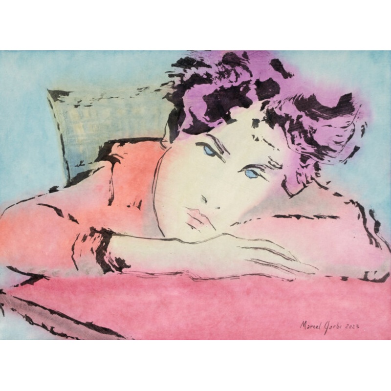 When You Know How The World Really Works Painting by Marcel Garbi | ArtMajeur