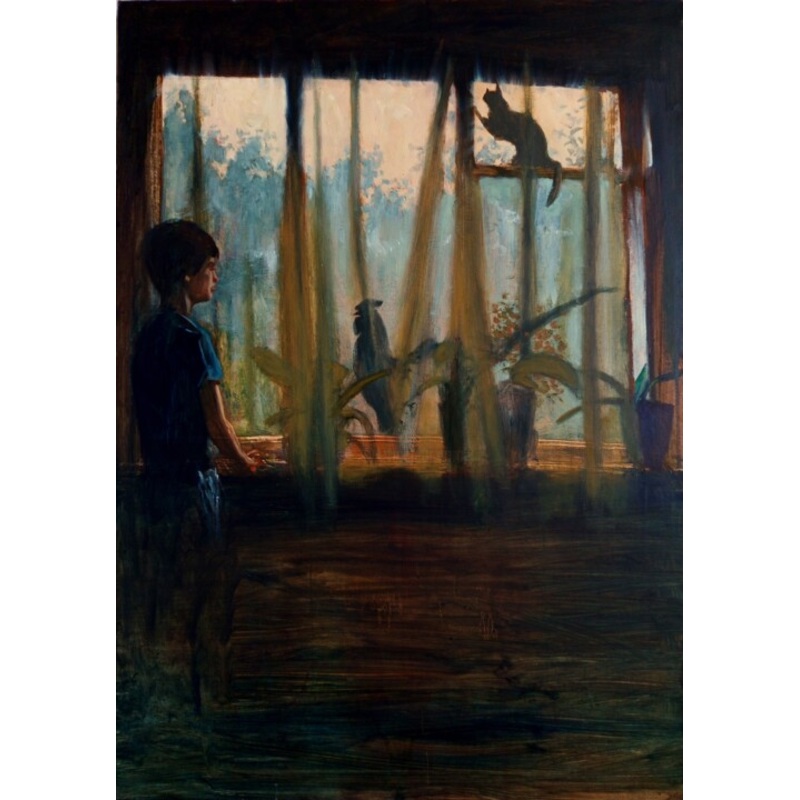 Window 1. Painting by Serg  Roy | ArtMajeur