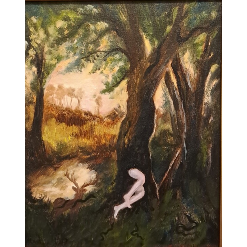 Zrodzona Z Lasu Painting by Yevhenii Ihnatko | ArtMajeur