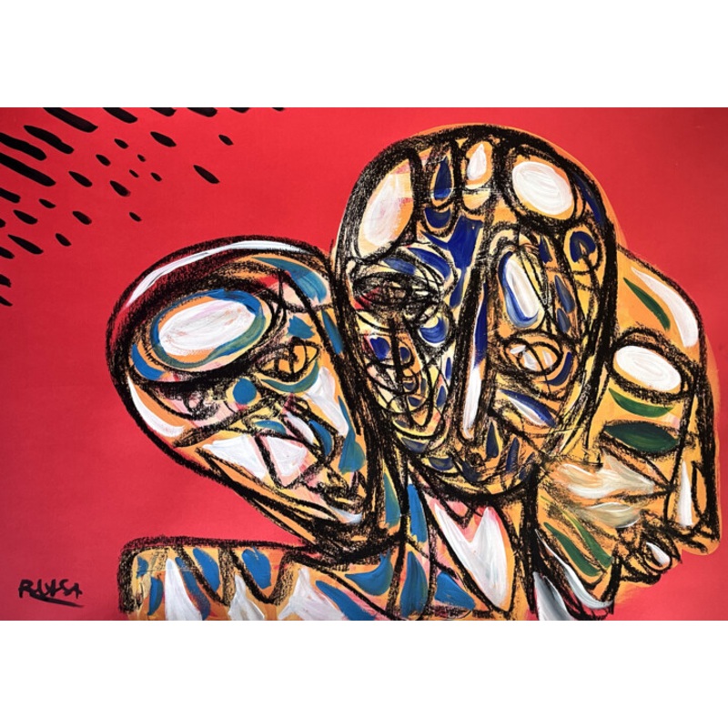 ‘Hike’ Drawing by Roman Lasa | ArtMajeur