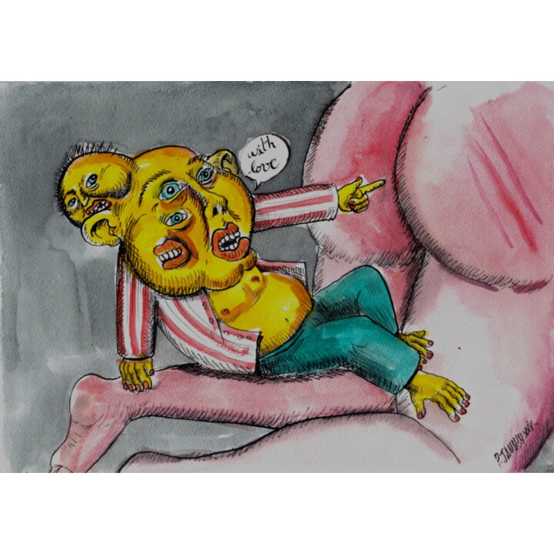 With Love Drawing by Patrick Jannin | ArtMajeur