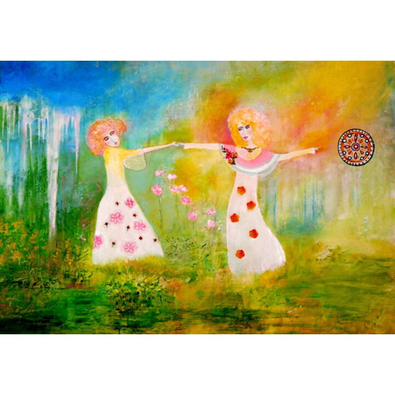 Wegweiser (2) Painting by Blanka Mandel | ArtMajeur
