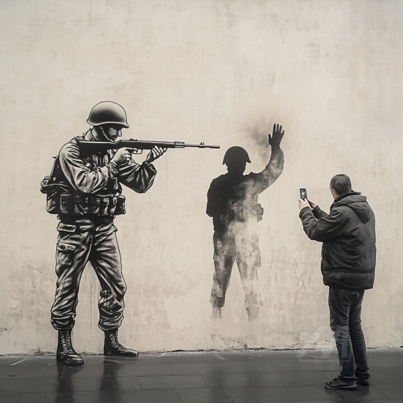 When Street Art Becomes Reality Digital Arts by Suima | ArtMajeur