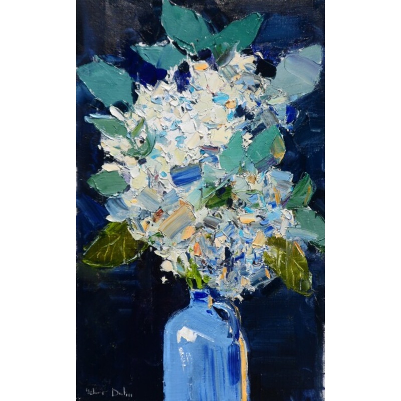 Hydrangea Painting by Yehor Dulin | ArtMajeur