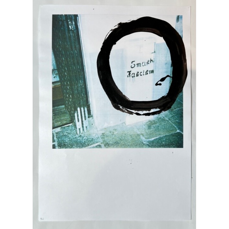 Roxink Smash Fascism Painting by Birgit Karg | ArtMajeur
