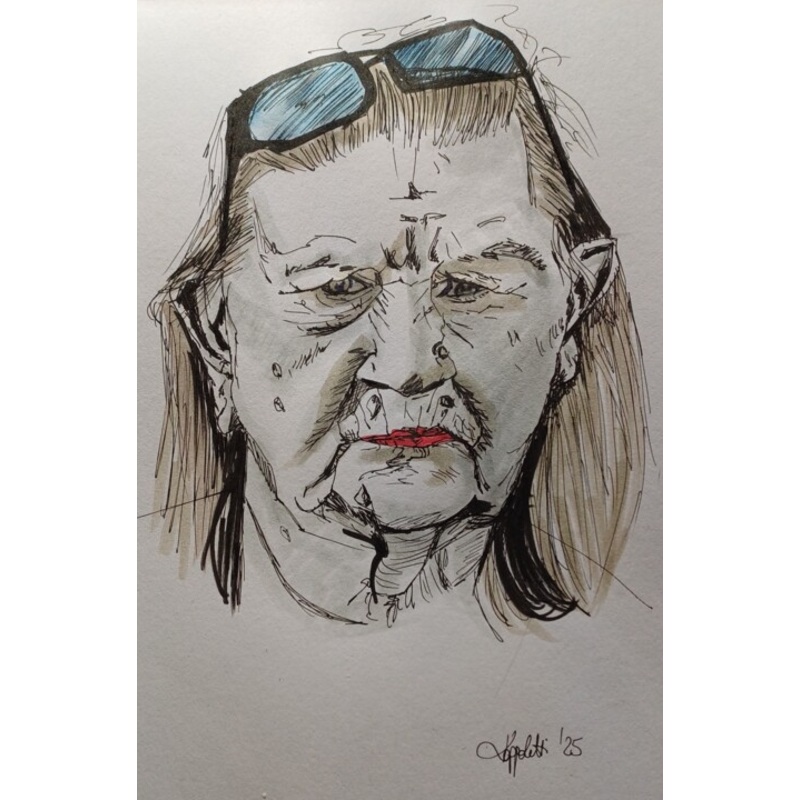 Skepsis Drawing by Petra Kappeler | ArtMajeur