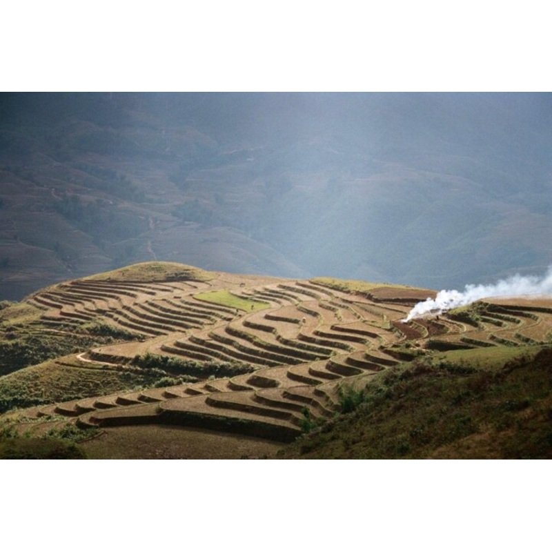 Vietnam Du Nord – Rizires En Terrasse Photography by Christian Ebel | ArtMajeur