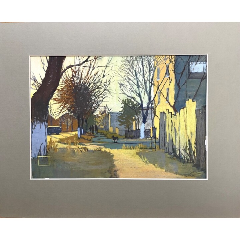 Autumn. From The Series Everyday Life Painting by Oleksandr Bojcenko | ArtMajeur