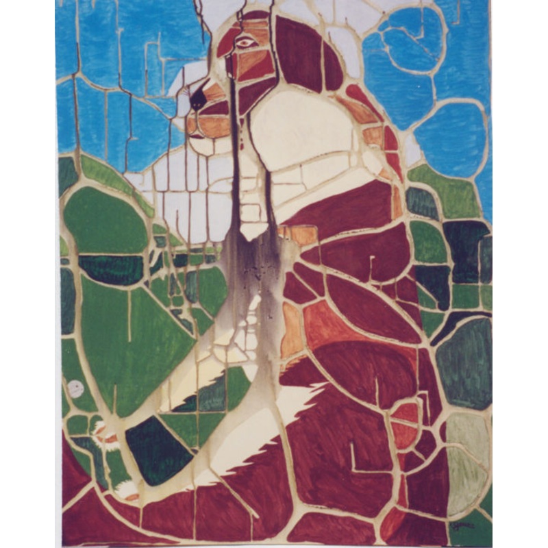 Charlie Painting by Claude Gascon | ArtMajeur