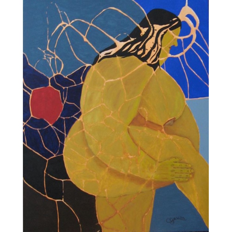 Corpus Xii Painting by Claude Gascon | ArtMajeur