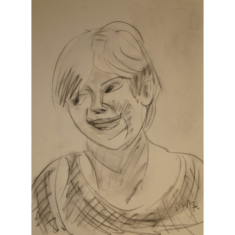 Ella Drawing by Pierre Paszkowski | ArtMajeur