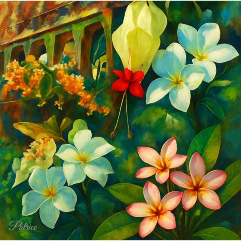 Garden Symphony [I] Printmaking by Patrick John Bennett (Patrice) | ArtMajeur