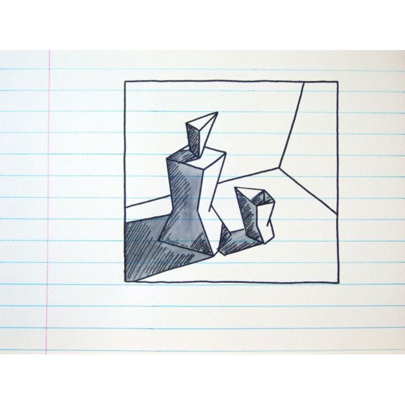 Glass & Bottle Drawing Drawing by Miguel Esquivel Kuello | ArtMajeur