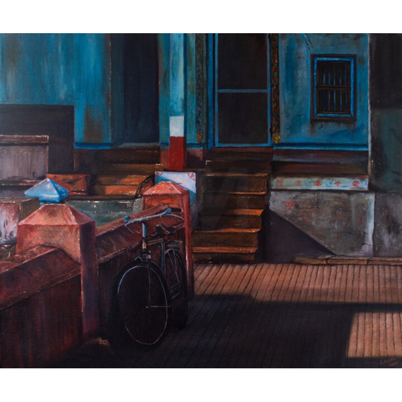 Gokarna Stillness Painting by Iuliia Razina | ArtMajeur