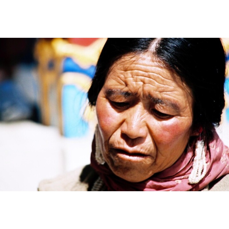 Inde Du Nord – Femme Bouddhiste Ladakh Photography by Christian Ebel | ArtMajeur