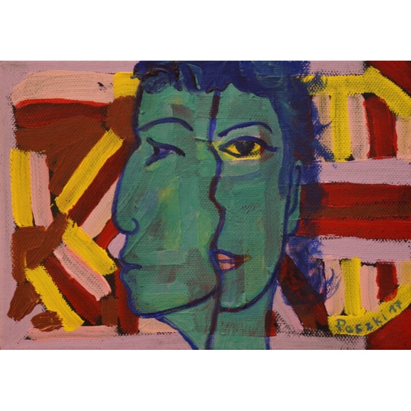 Janus 14 Painting by Pierre Paszkowski | ArtMajeur