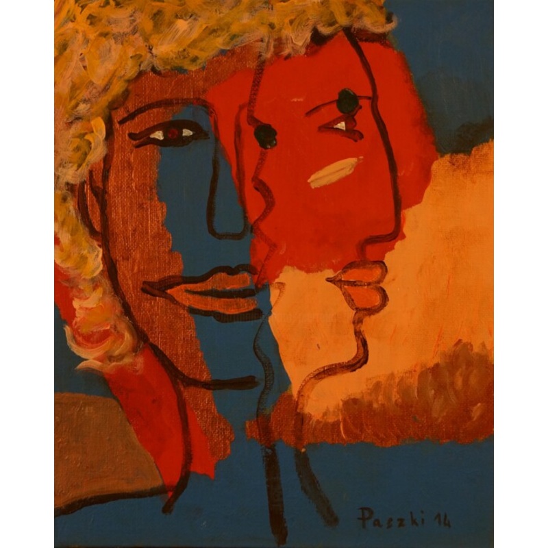Janus – 6 Painting by Pierre Paszkowski | ArtMajeur