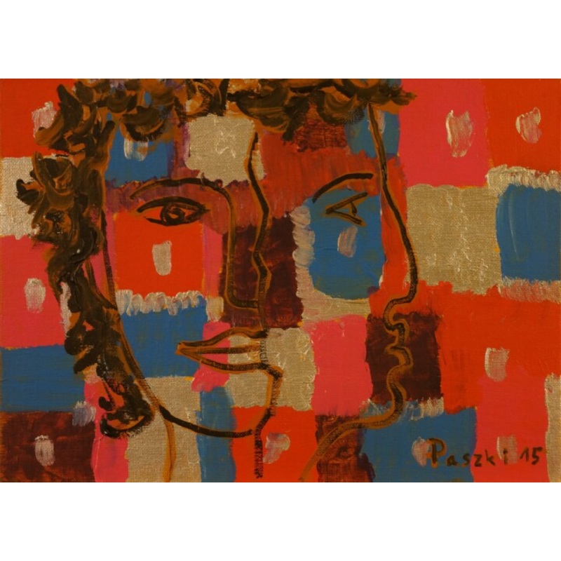 Janus – 8 Painting by Pierre Paszkowski | ArtMajeur