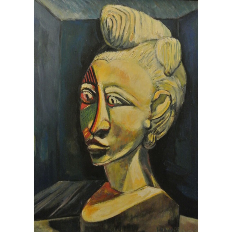 La Statuette 2003.Jpg Painting by Alain Lamy | ArtMajeur