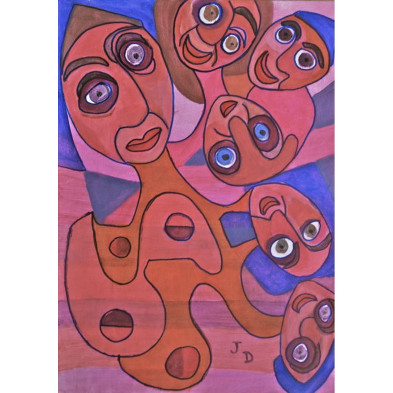 Le Puzzle Painting by Jacques Desvaux (JD) | ArtMajeur