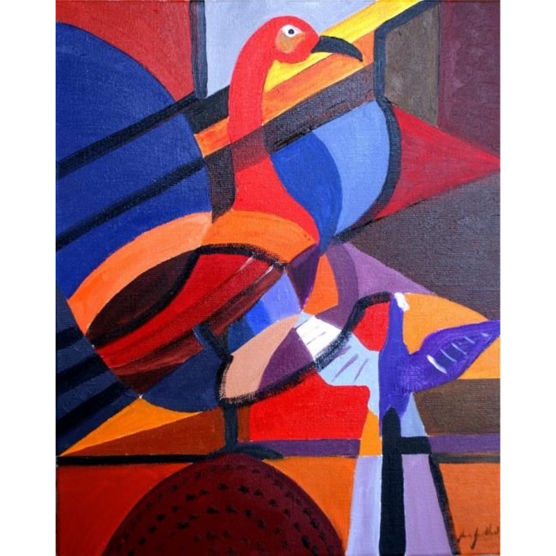 Les Oies Du Capitole Painting by Jean-Louis Gaillard | ArtMajeur