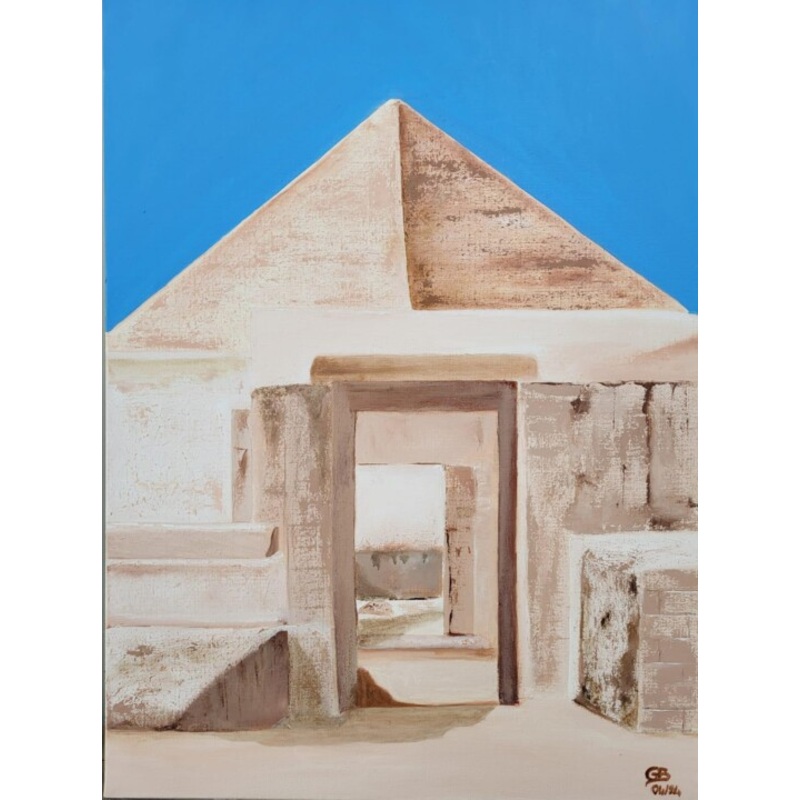 Pas-Sage Egypte Painting by Ghitab | ArtMajeur