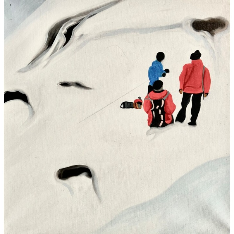 Scientist In North Pole Painting by Valry Grancher | ArtMajeur