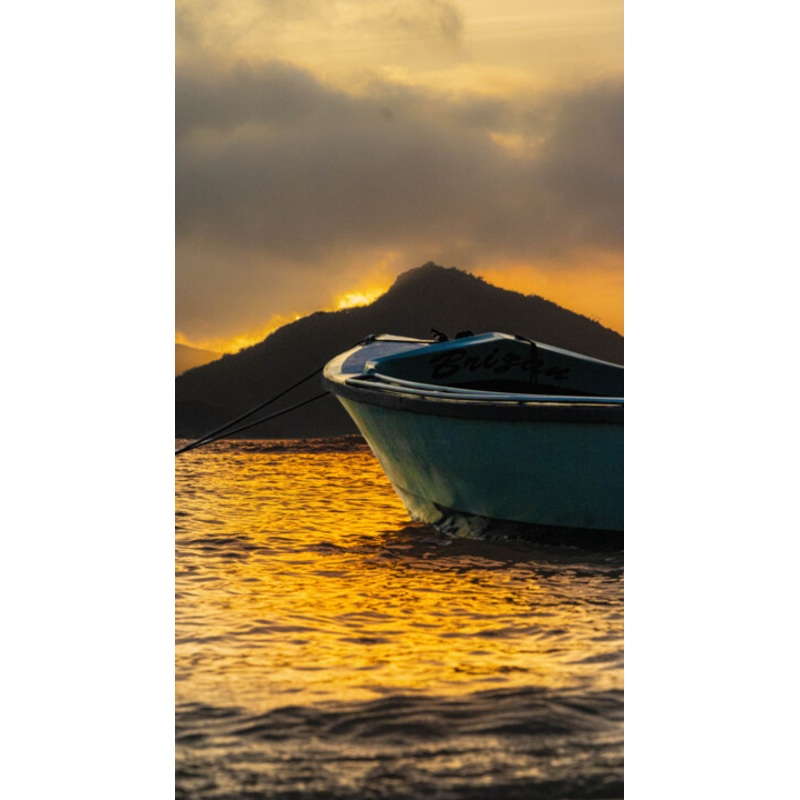 Tethered At Sunset Photography by Lucas Biston Reichling (LBR Photojourney | ArtMajeur