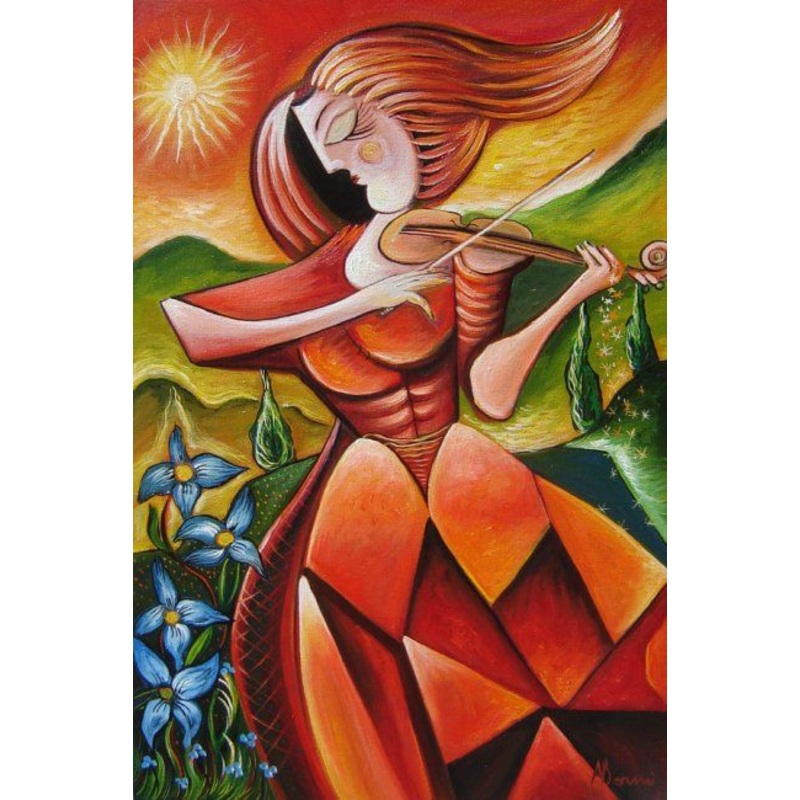 A Solo Song Painting by Adrian Doni | ArtMajeur