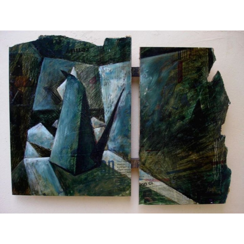 Cat Painting by Miguel Esquivel Kuello | ArtMajeur