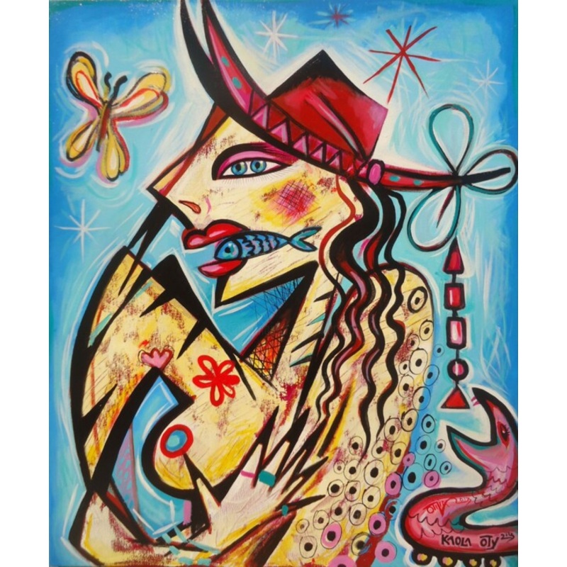Fatal Attraction Painting by Kaola Oty | ArtMajeur