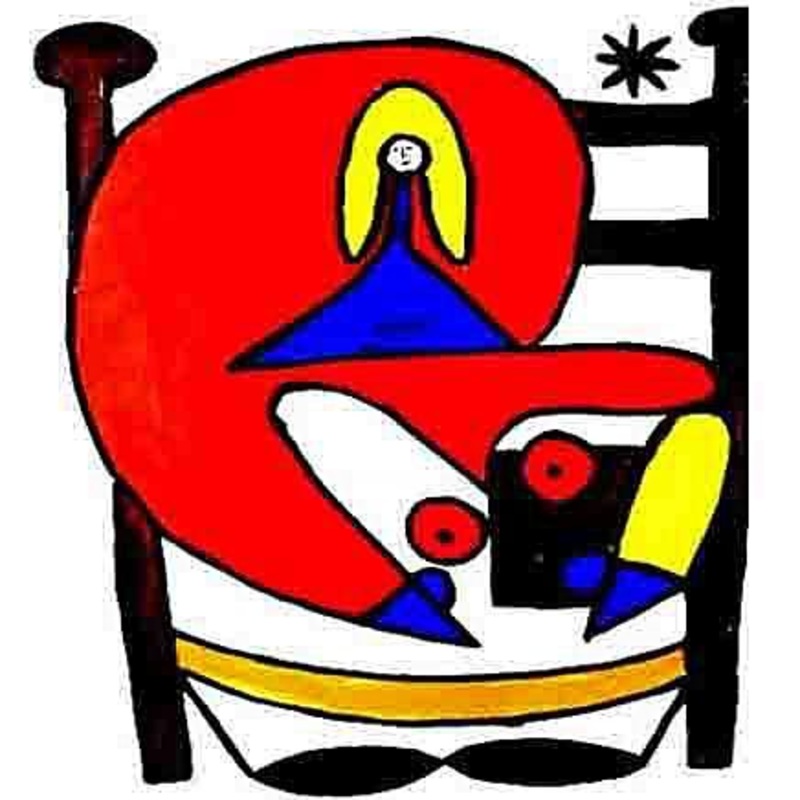 Fillette Painting by Karine Collomb | ArtMajeur
