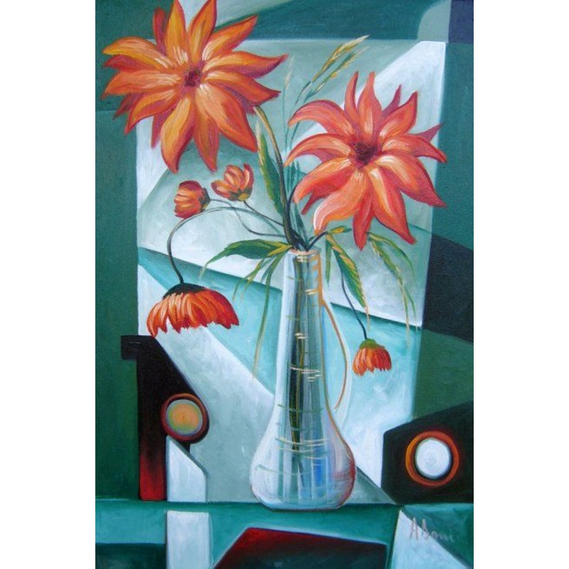 Flower 1 Painting by Adrian Doni | ArtMajeur