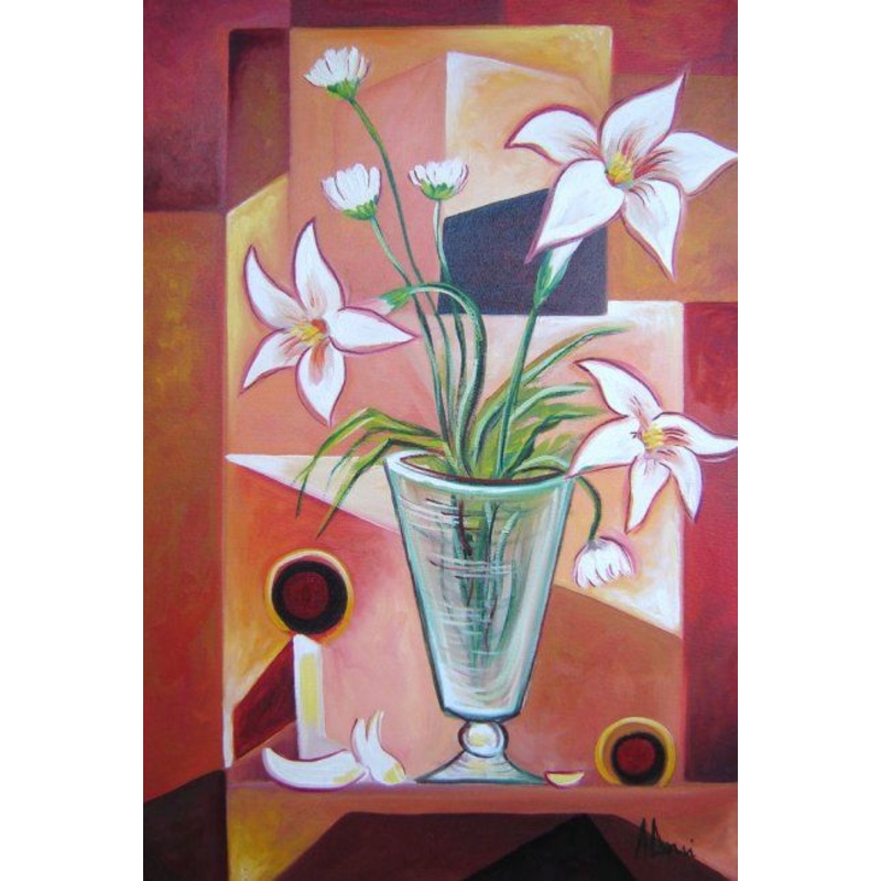 Flower 11 Painting by Adrian Doni | ArtMajeur