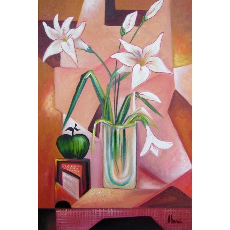 Flower 3 Painting by Adrian Doni | ArtMajeur