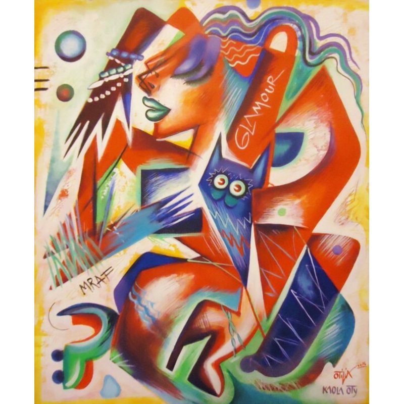 Glamour Painting by Kaola Oty | ArtMajeur