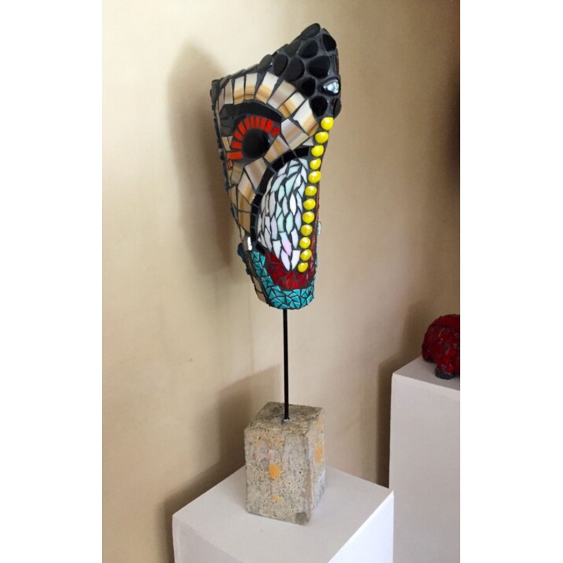 Jacqueline Sculpture by Maria Mosaics | ArtMajeur