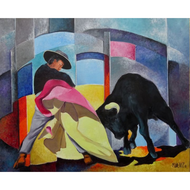 La-Cappea Painting by Martine Woellet | ArtMajeur