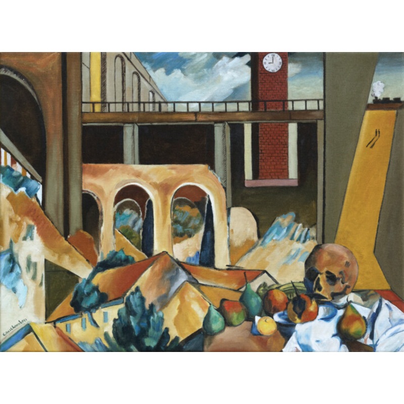 La Neuvieme Heure Painting by Gilles Chambon | ArtMajeur