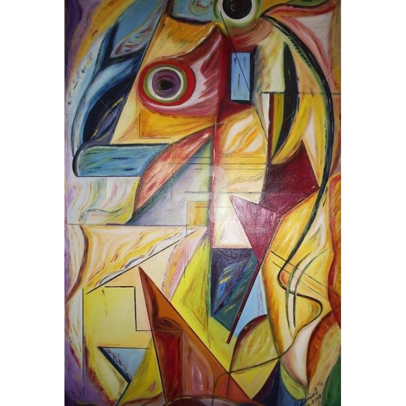 La Rflexion Painting by Daniel Dr. El Dan (Mdaniel) | ArtMajeur