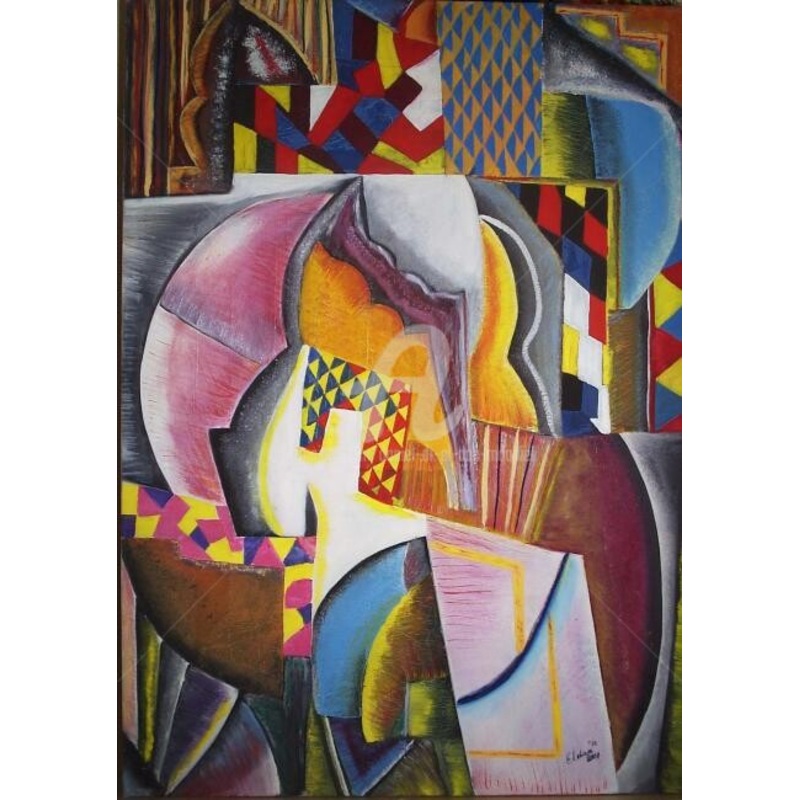Le Livre Painting by Daniel Dr. El Dan (Mdaniel) | ArtMajeur
