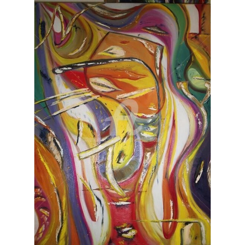 Le Regard Painting by Daniel Dr. El Dan (Mdaniel) | ArtMajeur