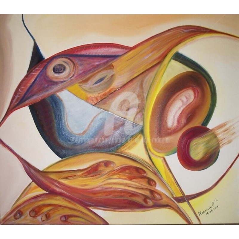 Le Sourire Painting by Daniel Dr. El Dan (Mdaniel) | ArtMajeur