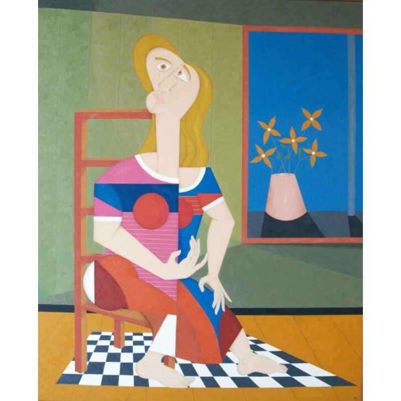 Marcela Painting by Jos Roberto Teixeira Leite Junior | ArtMajeur