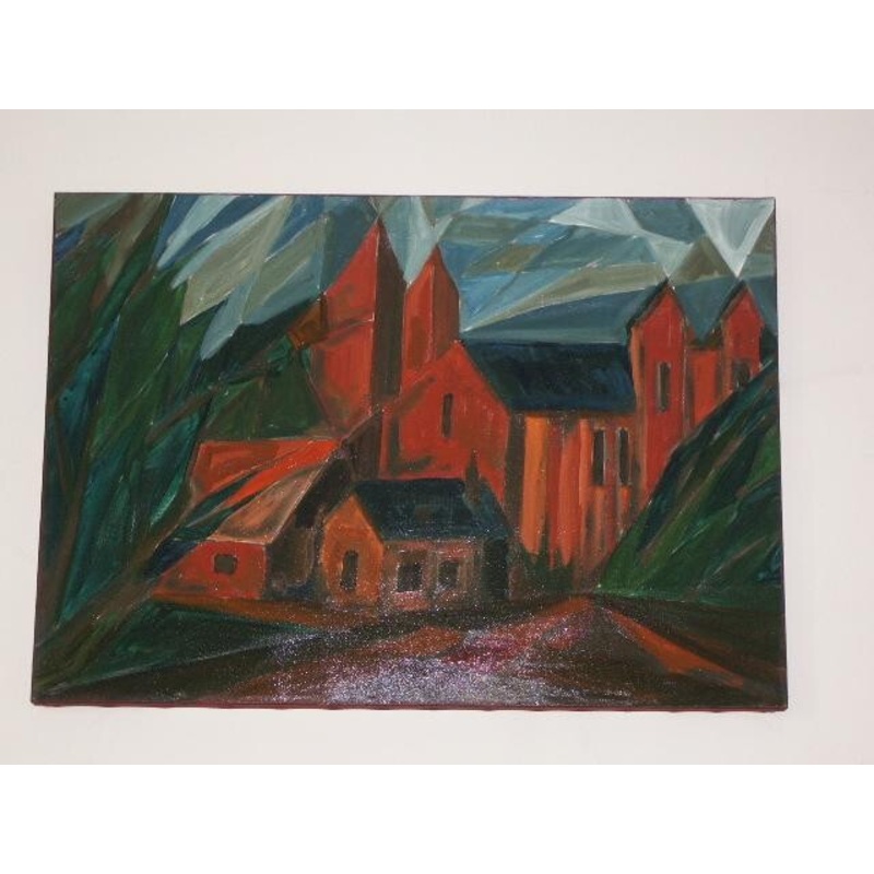 Paysage Painting by Jean-Michel Eudeline | ArtMajeur