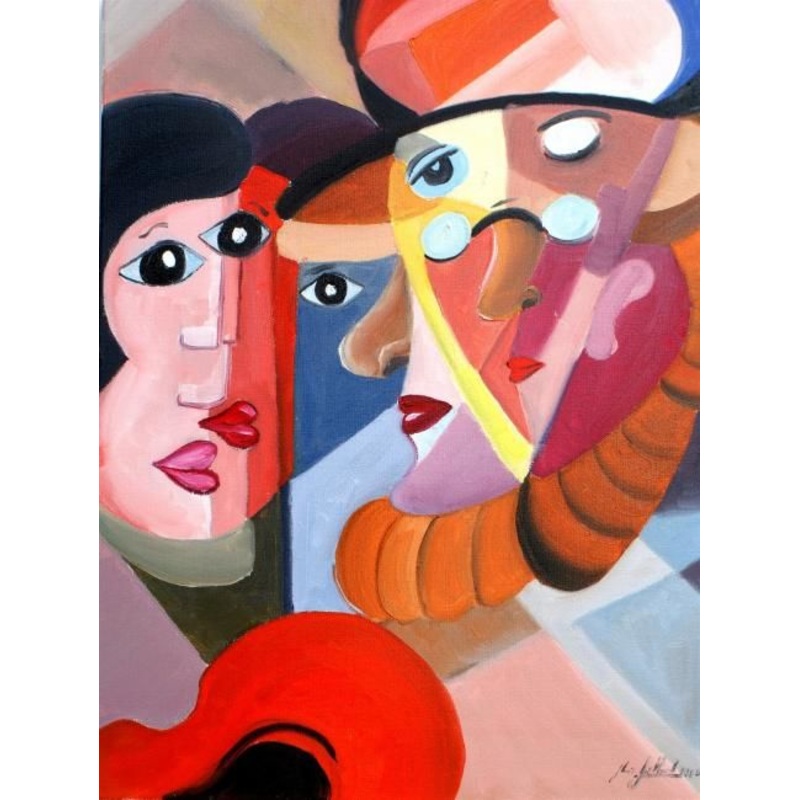 Portrait De Famille Painting by Jean-Louis Gaillard | ArtMajeur