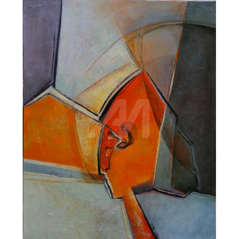 Profil.jpg Painting by Joelle Tomasso | ArtMajeur